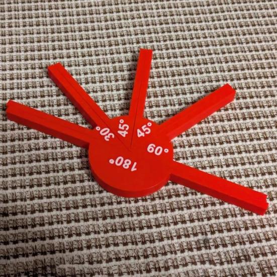 Angle Measuring Instruments Mathematics Teaching Tools Geometric Angle Display Recognition Tools for Mathematics Learning Classroom Home Use