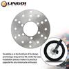 LINGQI RACING 100mm Rotors Front Caliper Disc Brake Rotor For 50cc 70cc 125cc 150cc 200cc 250cc Off-Road Vehicle ATV UTV