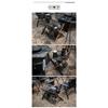 Outdoor Folding Multifunctional Tactical Table Camping X-type Flat Replacement IGT Tables Lightweight Double-layer Storage Rack