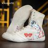 Original KAIMATE Size 36-46 Men Women Boxing Shoes High Top Pro Breathable Comfortable Wrestling Boots Sambo Training Shoes