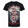 Slayer Unisex Adult World Painted Blood Skull T-Shirt