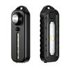 Keychain Mini Led Flashlight 5/modes Bicycle Lamp Bike Light Usb Recharge 5v Dc Versatile Clip Taillights Portable Pocket Safety