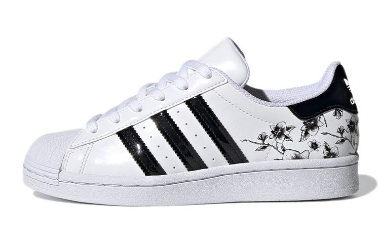 

Adidas Originals J Leather Floral Abrasion Resistant Abrasion Resistant Low top Skateboard Shoes White Teenagers FW0779 36⅔