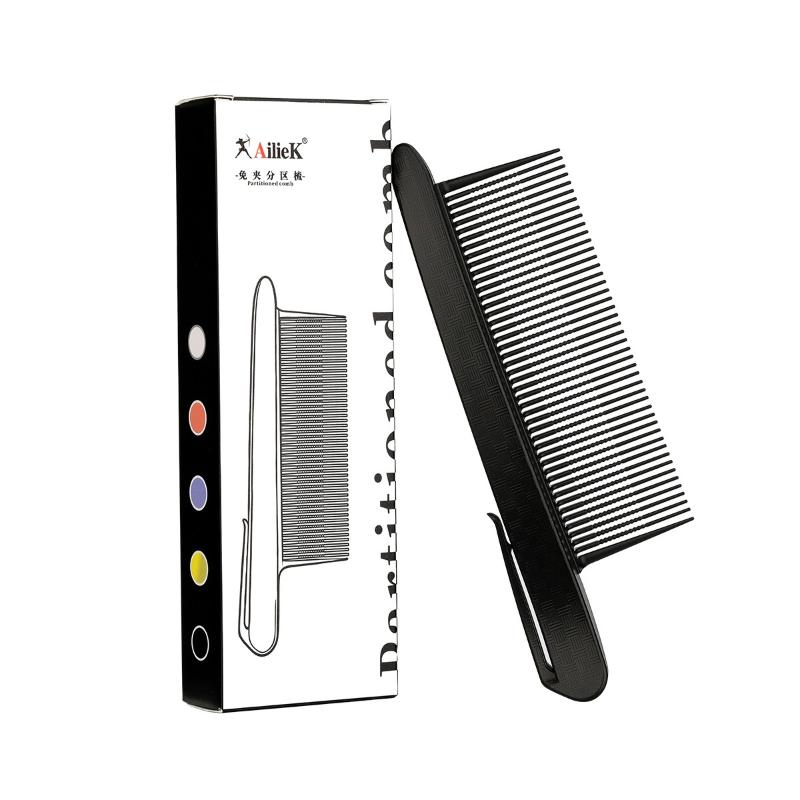 1 Pcs Salon Hair Clips Comb Wide Teeth Hairdressing Cutting Dying Hair Layering Clip Styling Clips Professional Barber Shop