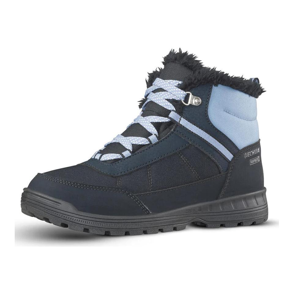 

DECATHLON SH100 Slip Resistant Anti Kick Abrasion Resistant Waterproof Thermal Kids Boots Denim Blue Teenagers 35 джинсовый синий