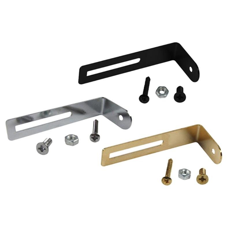 Pickguard Bracket Support Archtop Screw Electric Guitar Solid Body For Guard Plate Metal Bracket Basses Accessory