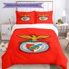 3pcs Benfica Bedding Set Duvet Cover Closure Includes 1 Duvet Cover & 2 Pillowcases, Soft and Comfortable for All Seasons.