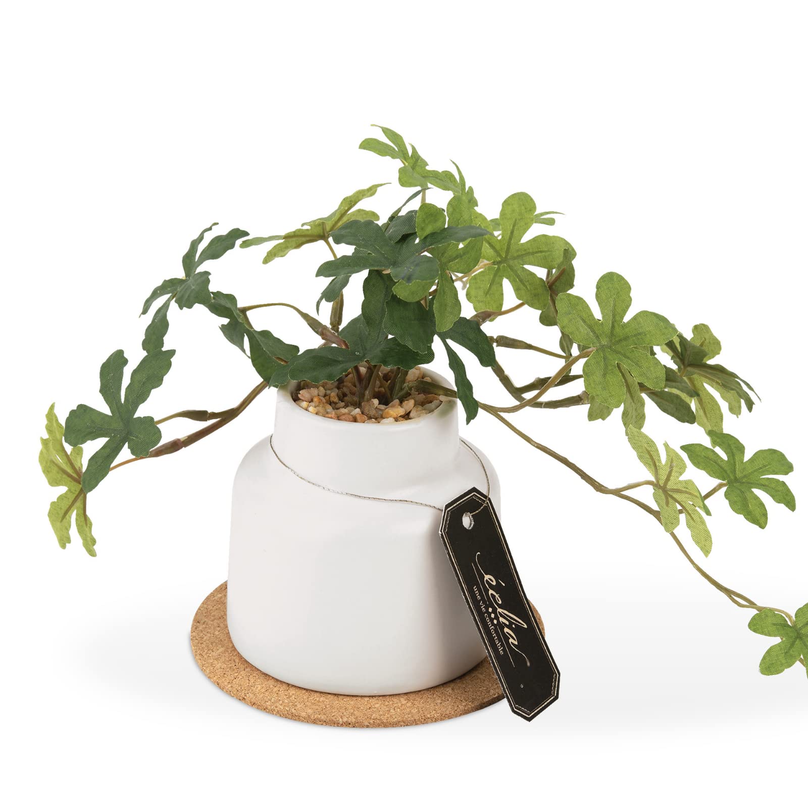 Kishima Sugar Pine Artificial Faux Never Air Purifying Plant, KH-61250, Small, Greenery, Withers, Catalyst, Deodorizing, Antibacterial, зелёный