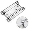 Silver Stainless Steel Two Way Door Hinge Rust Proof and Smooth Movement