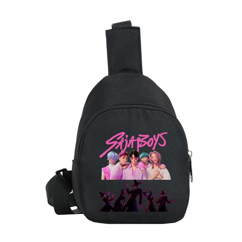 Casual Children'S Breast Bag Animation Cartoon Printing Fashion Boys And Girls Crossbody Bag Change Small Backpack