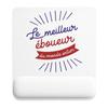 Mousepad - PLANETEE - Best World Garbage Collector - 22x18 Cm - Smooth Non-Slip Surface - HD Sublimation