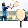 Raquette de Pickleball en Bois Raquette de Pickleball Raquettes de Pickleball Légères avec Poignée Ergonomique Rembourrée Cadeaux pour Hommes Femmes