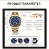 3pcs/set Fashion Men's Casual Round Pointer Stainless Steel Quartz Wrist Watch & Bracelet & Necklace, Ideal Choice for Gifts