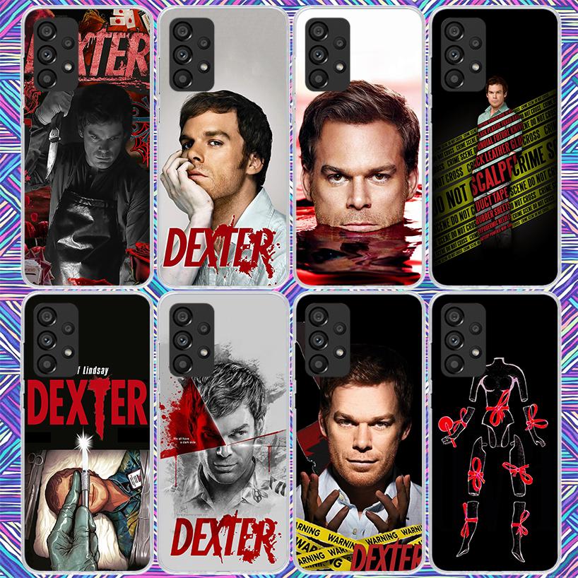 TV Show Dexter Morgan Phone Case For Samsung Galaxy A12 A52S A42 A32 A22 A51 A50 Note 20 Ultra 10 S10 Plus A71 A70 A31 A30 A10S