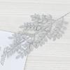 45Cm melon seed leaves, Christmas gold dust plastic leaves, Christmas tree photo frame European flower arrangement decorative bayberry leaves