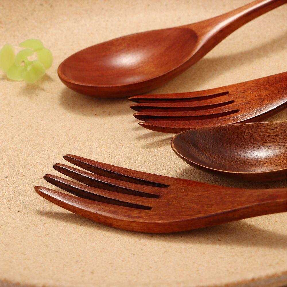 Dinner Kit 2PCS Kitchen Supplies Cereal Utensil Soups Dinnerware Sets Fork Tableware Spoon