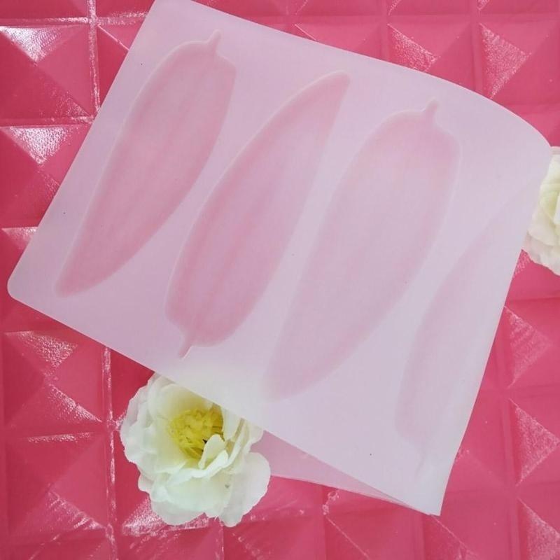 New DIY 3D Leaves Shape Silicone Chocolate Mold Bakeware Birthday Cake Cookie Decorating Tools