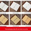 Ricarica Fogli Mobili A5 Vintage, Carta Kraft Daolin per Quaderno a 6 Fori, Pagine Interne A6 e A7, Vuote e Righe