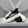 Summer Breathable Board Shoes Men's 2025 New Thick-soled Invisible Inner Height Increase Men's Casual Sports Versatile Trendy Shoes