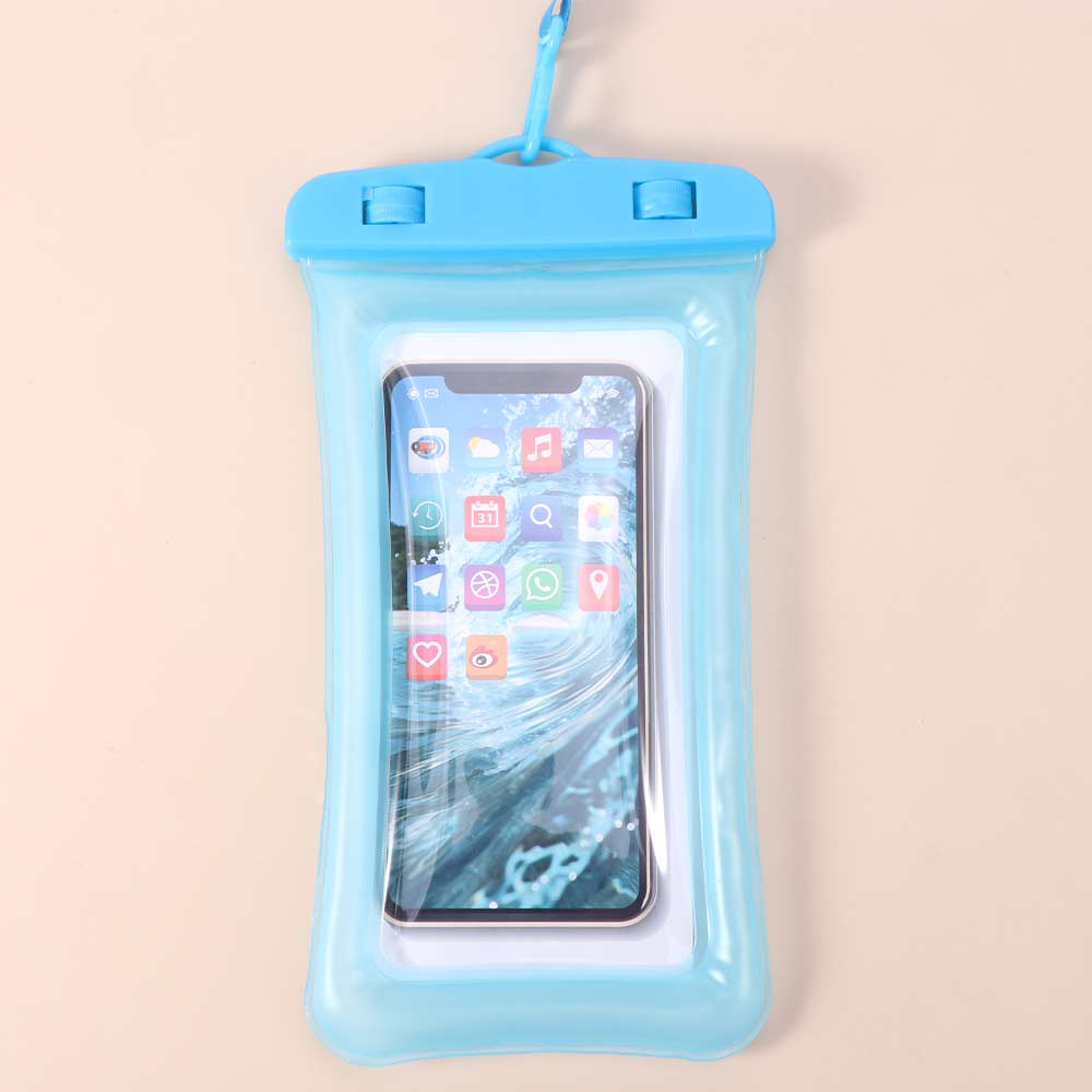 Funda Impermeable Universal para Teléfono Protector de Pantalla Táctil Bolsa para Teléfono Móvil Submarina
