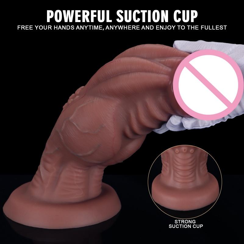 2026 Super Huge Anal Dildos Dilation Animal Penis G-spot Stimulator Vagina Masturbator Big Dick Prostate Massage Butt Plug Sex Toys for Wome Men Gay
