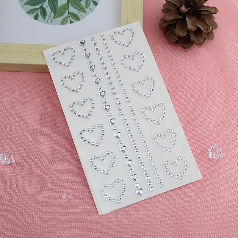 Diamond Crystal Tattoo Sticker Glitter Eyeliner Eyebrow Make Up Face Eyes Diamond Tattoos Rock Rhinestone 3D Eyeliner Stickers