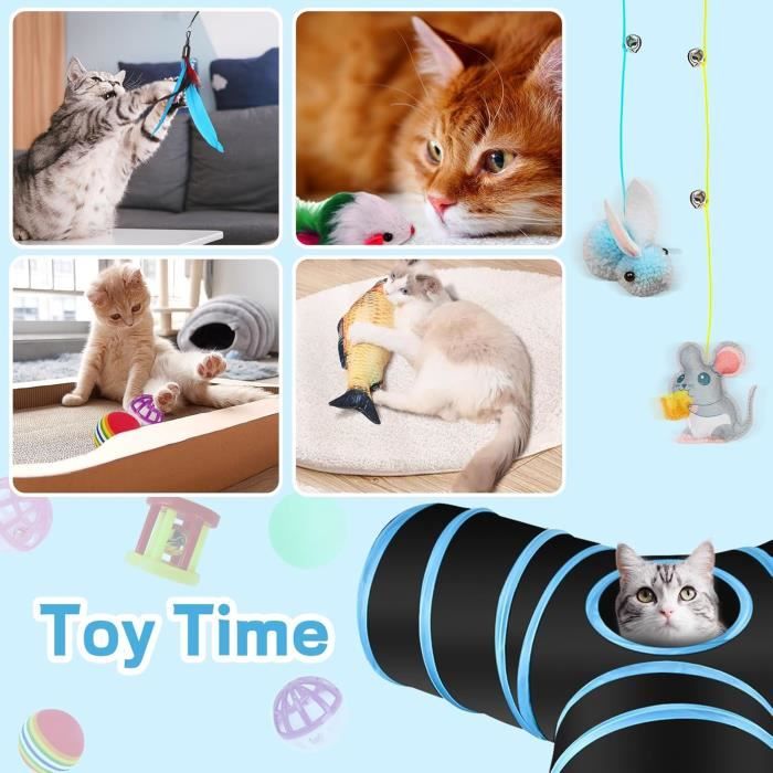 Ensemble de jouets pour chat YUTUY