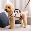 Labor Saving Dog Carrier Backpack Adjustable Pet Strap Artifact Portable Dog Outing Bag  Riding
