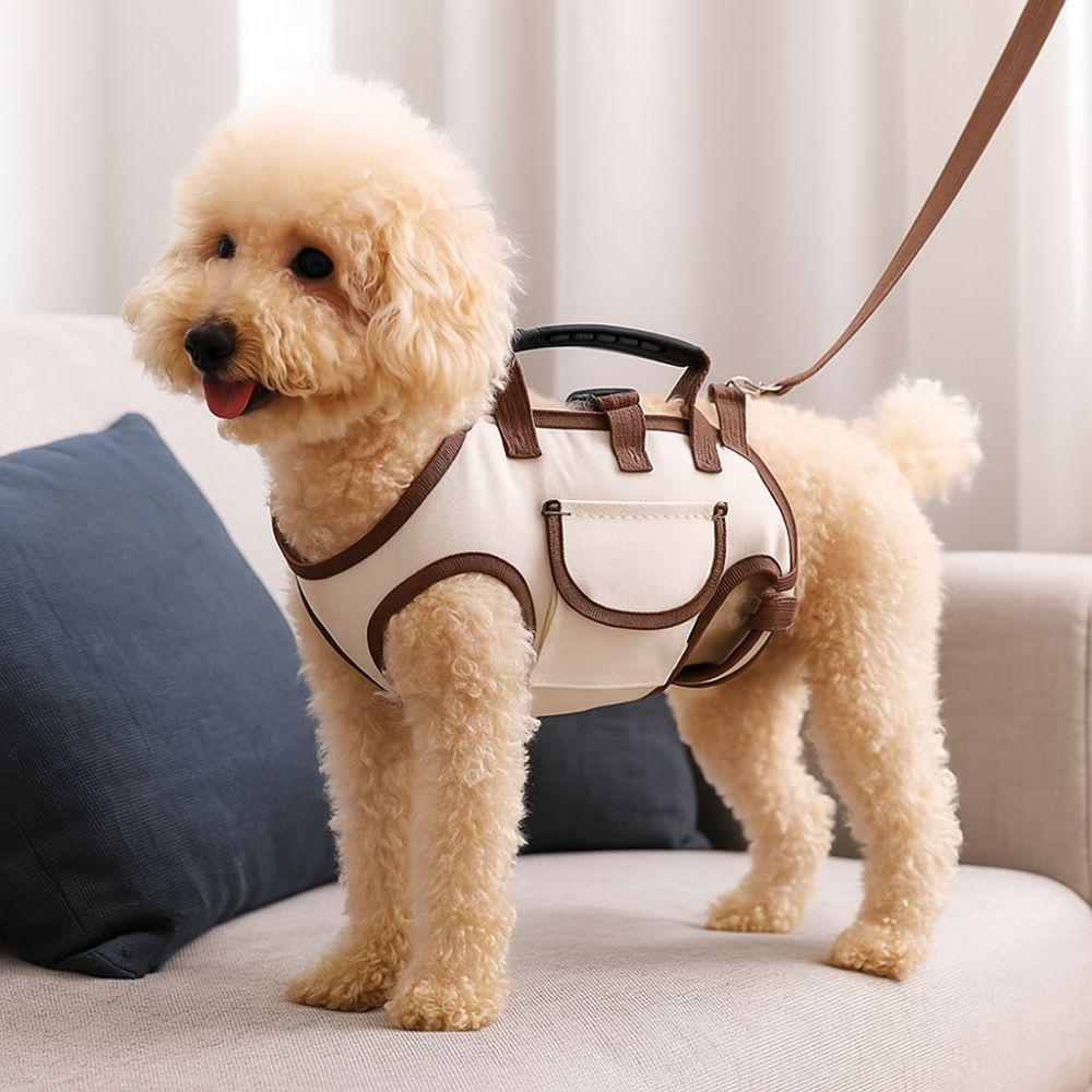 Labor Saving Dog Carrier Backpack Adjustable Pet Strap Artifact Portable Dog Outing Bag  Riding