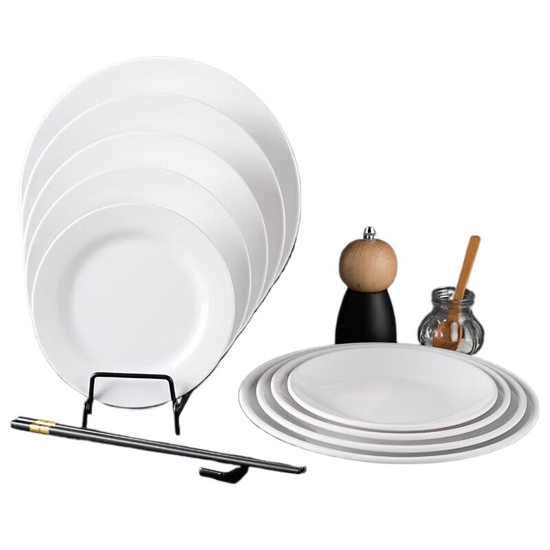 11-inch A5 Food-Grade Melamine Round Dinner Plate