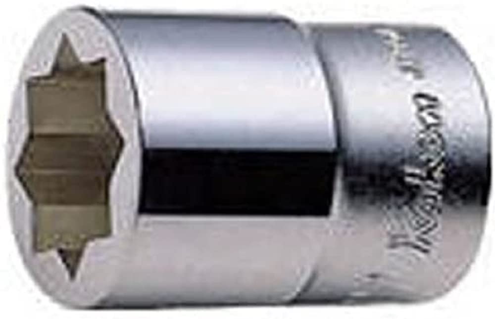 Yamashita Industrial Research Institute Double Quadruple Socket Drive x 40mm Overall Length x 17mm 1 Piece (Ko-ken) 4109M-17, 12.7mm Dimensions,