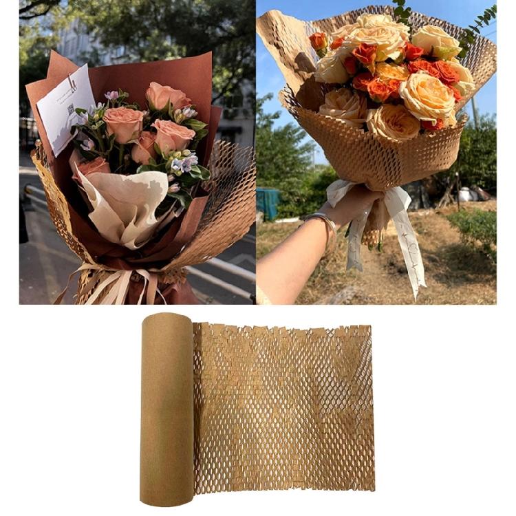 Packing Wrap Paper Roll Cushioning Protective Paper Paper Bubble Wrap Alternative for Shipping Breakables Packing
