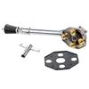 Professional Nonslip Drum Legs Bass Drum Stabilizer Legs Metal Texture Suitable for Percussion Instrument Stability