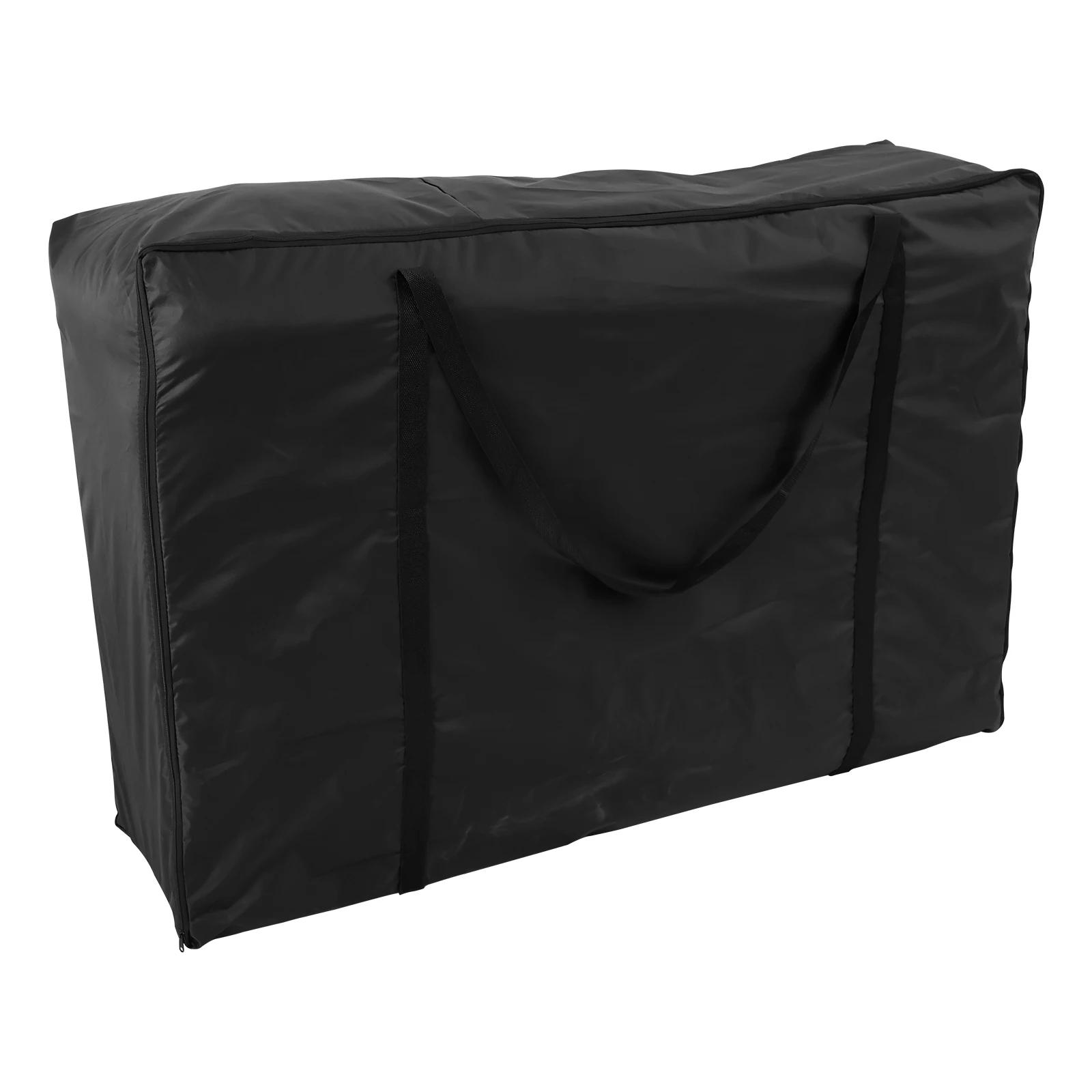 

Rollator Travel Bag Foldable Wheelchair Storage Bag Waterproof Folding Wheelchair Bag Wear Resistant Transport Chair Walker Bag чорний