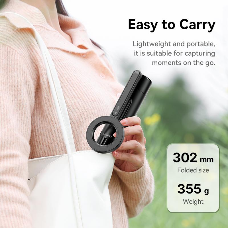 Ulanzi MG-002 Max 1.64m / MG-003 Pro 1.36m Magnetic Phone Selfie Stick Extendable Tripod for iPhone 16 15 14 13 Photograph Vlog 7
