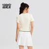 BENLAI Women's Color-Block Round Neck Slim-Fit Sport T-Shirt