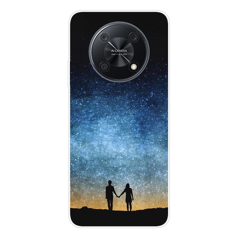 For Huawei nova Y90 Y 90 novaY90 Case Soft Silicone Back Cover Cartoon Phone Case Diversification