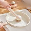 Household Pot Brush Set, Suitable for Lazy Kitchen Users To Squeeze Liquid for Washing POTS and Dishes. Long-handled, Rotatable Cleaning Brush