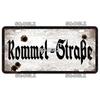 Vintage France City 15x30CM Plate Gemany War Tin Sign Bar Wall Decoration Metal Sign Home Decor Plaques Poster