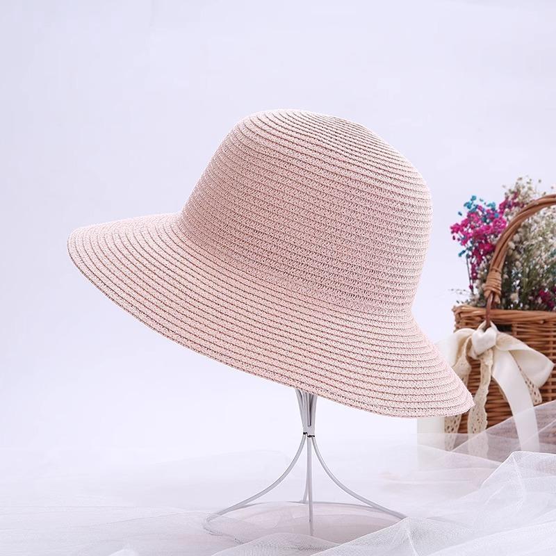 Straw Hat, Material Handmade Straw Hat Embryo Sunshade Sunscreen Hat Team Building Activity Big Eaves Braided Basin Hat