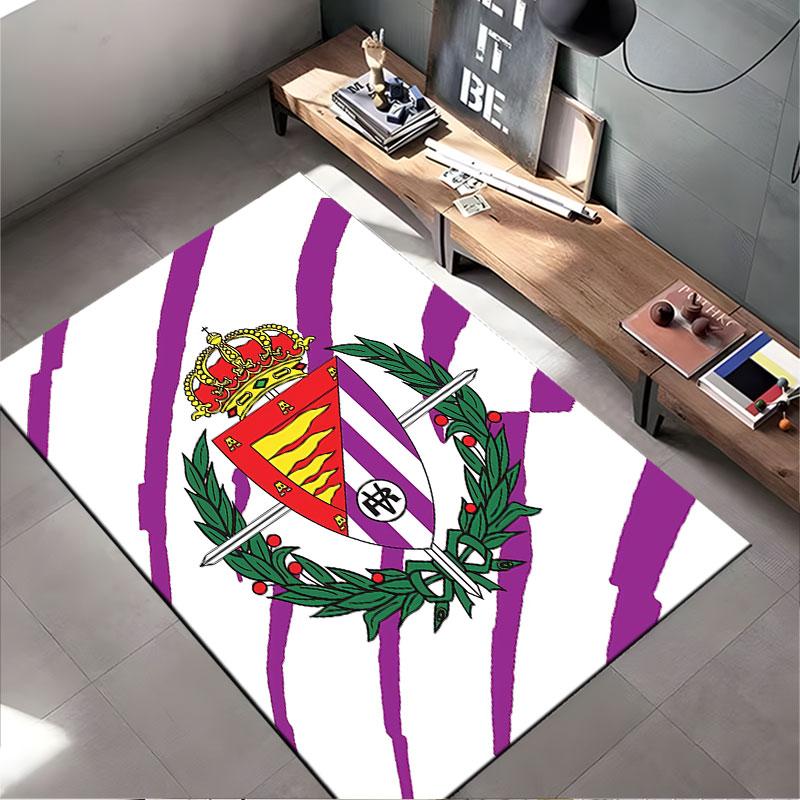 Purple Striped Royal Crest Carpet suitable as a non-slip mat for the living room or bedroom sofa