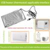 Car Refrigerator Bag Heating Plate 5V Portable USB Heating Plate, Used for Food Heater Lunch Box, Used for Electrically Heating