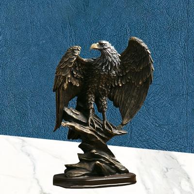 Statuetă Vultur Ornament Rășină, Decor Acasă Decor Birou Statuetă, Simbol al Bogăției Libertății Puterii, Cadou de Ziua de Naștere Sărbători