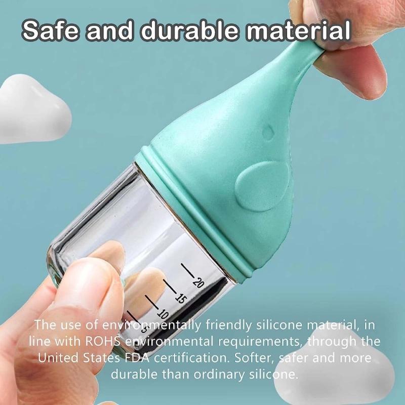 Cat Dogs Nursing Bottle with Silicone Nipple and Anti-Choking Valves for Newborn Small Animals Reusable and Washable