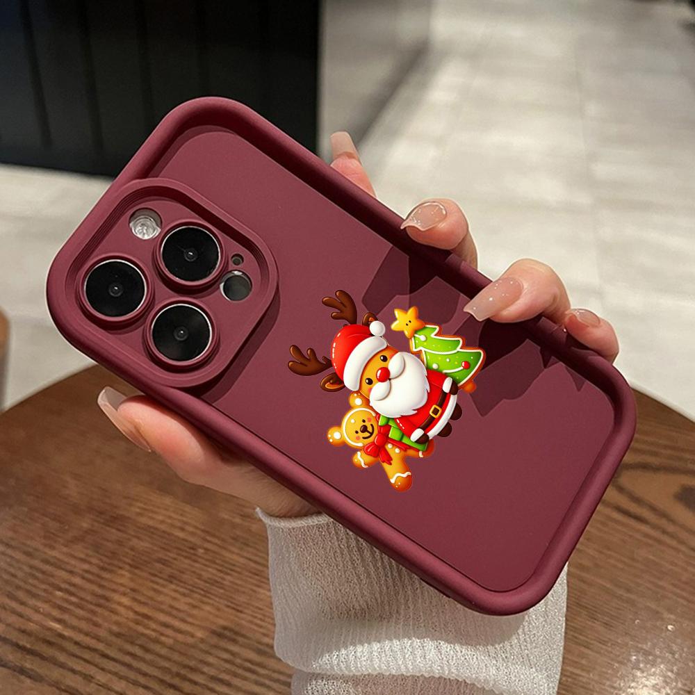 Sky Eye Ladder Soft Case for Samsung A06 A15 A25 A35 A55 A14 A24 A54 S23 S24 FE All Samsung Models Phone Cases Silicone Cover NY22 New Year Christmas