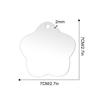 Cross-border Christmas Snowflake Acrylic Ornament with Hole