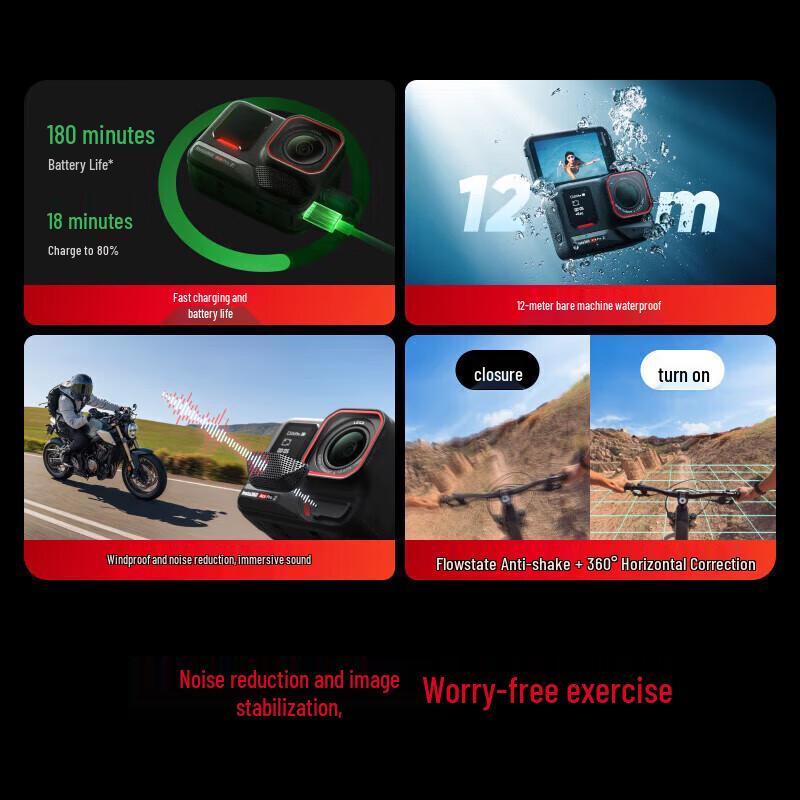 Insta360 Ace Pro 2 Flagship 8K Action Camera (CN Version)