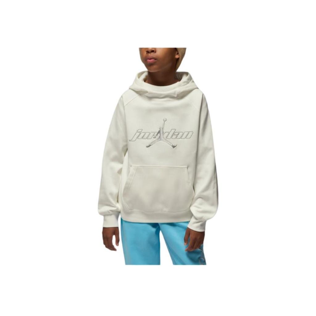 Jordan Fleece Embroidered Pullover Hoodie Kids Hoodies IO6209-133