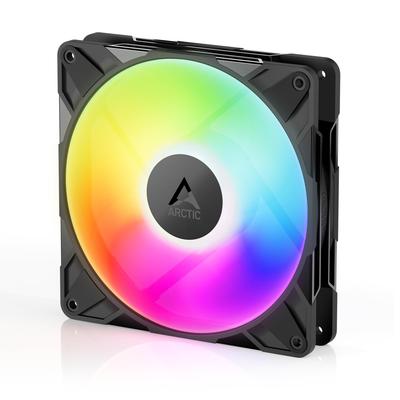 ARCTIC P14 Pro Reverse A-RGB - Reverse Airflow Premium 140 Mm PWM Fan with Y-Cable (PST) Included, Speed: 400-2650 RPM, 0 RPM (PWM Less Than 5%)