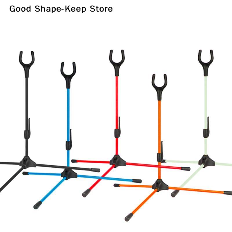 5 Colors Portable Bracket Frame Hanger For Foldable Removable Fiberglass And Plastic Bow Stand Holder Archery Recurve Bow